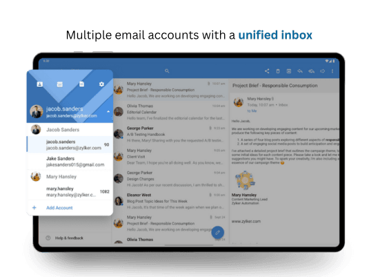 Zoho Mail setup and management services